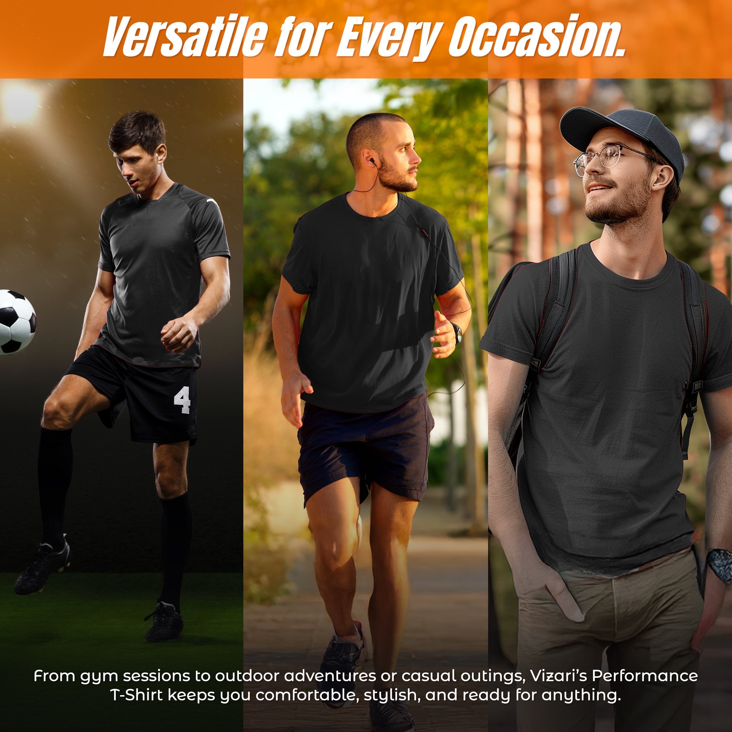 Performance T-Shirt-Black