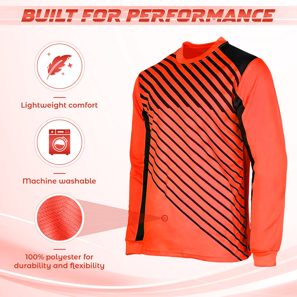 Arroyo Goalkeeping Jersey-Orange/Navy