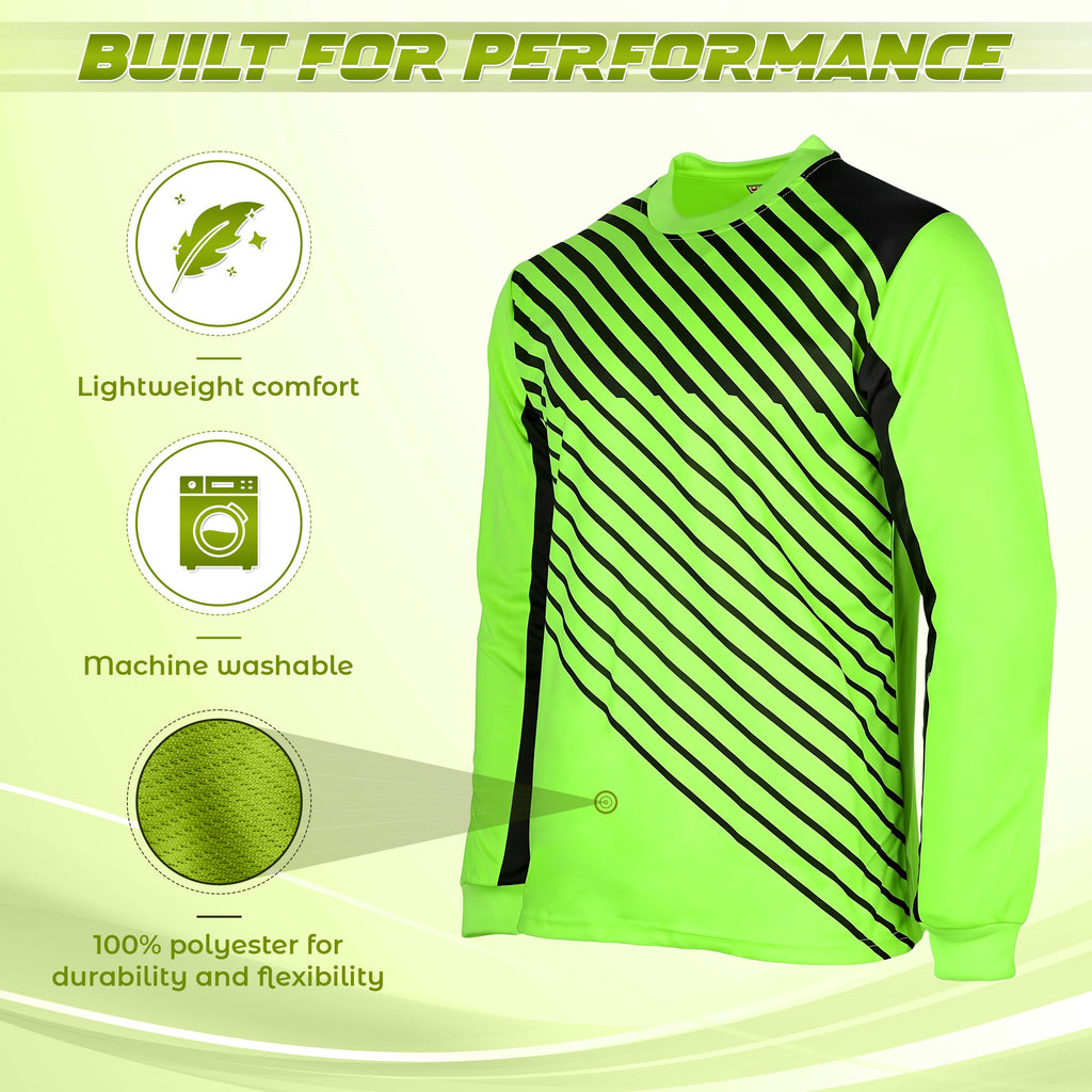 Arroyo Goalkeeping Jersey - Green/Black