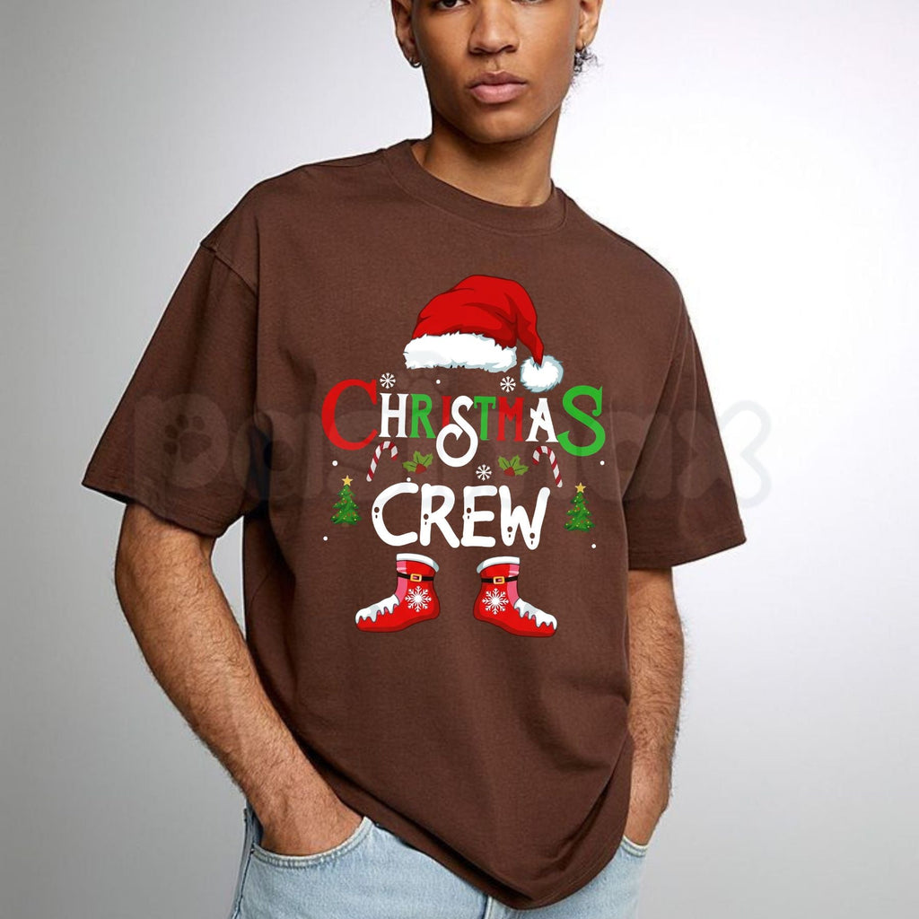 Christmas Crew T-Shirt – Matching Holiday Party Festive Graphic Tee