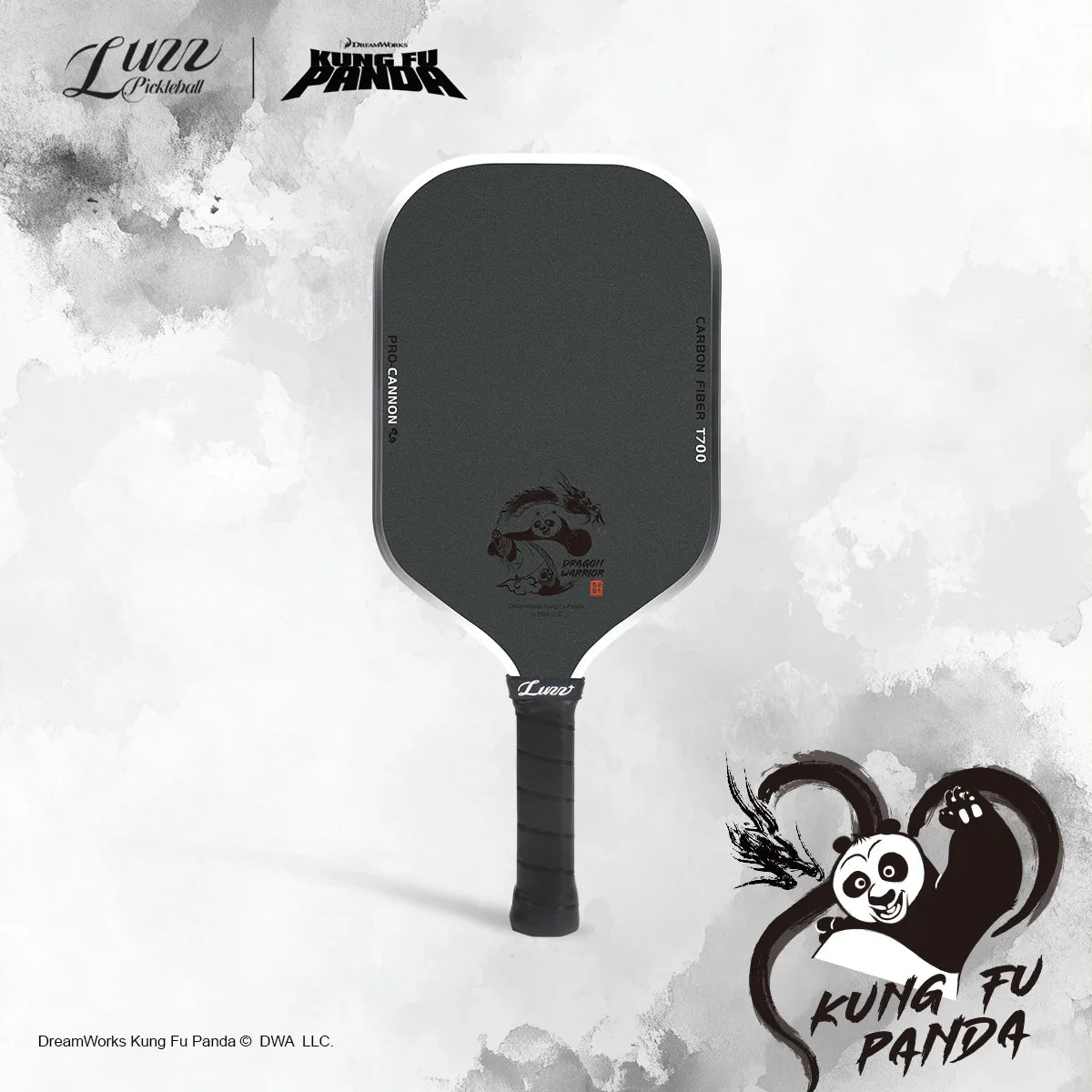 Luzz Kung Fu Panda Cannon Pickleball Paddle & Cover