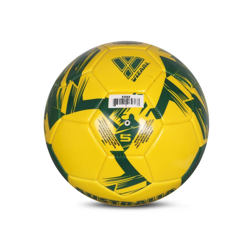 Mini National Team Soccer Balls-Australia Yellow
