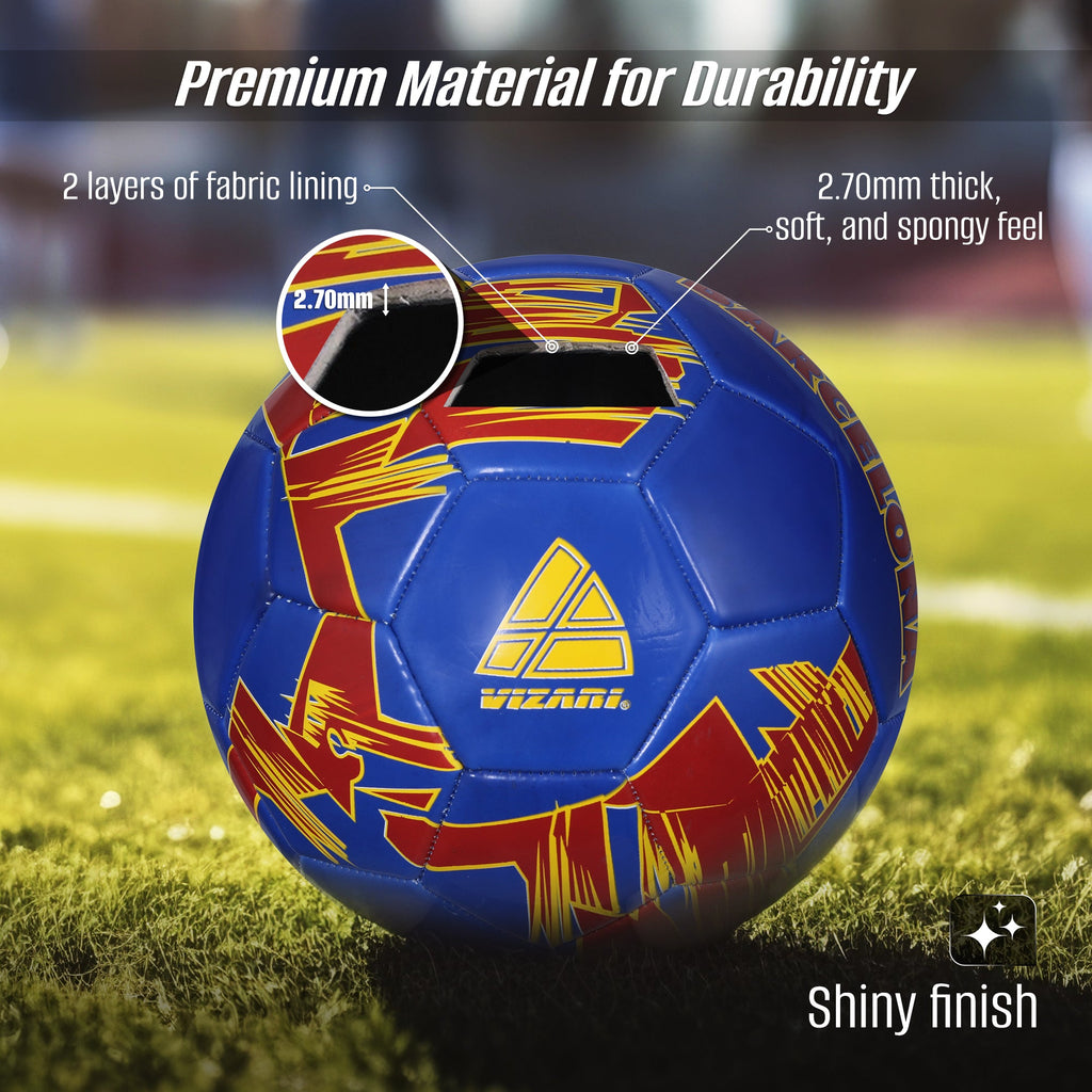 Club Team Soccer Balls - Barcelona Blue