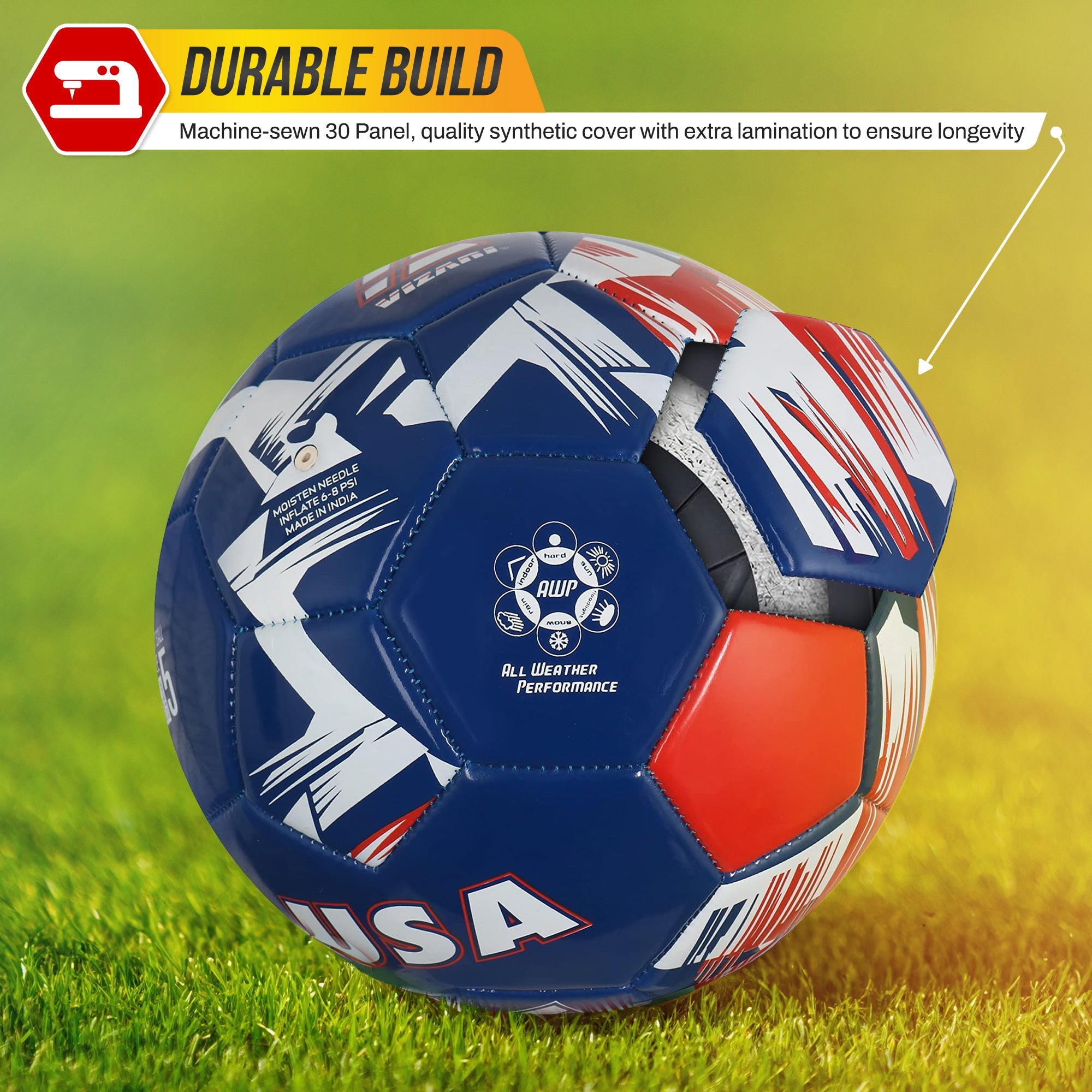 National Team Soccer Balls-U.S.A Navy