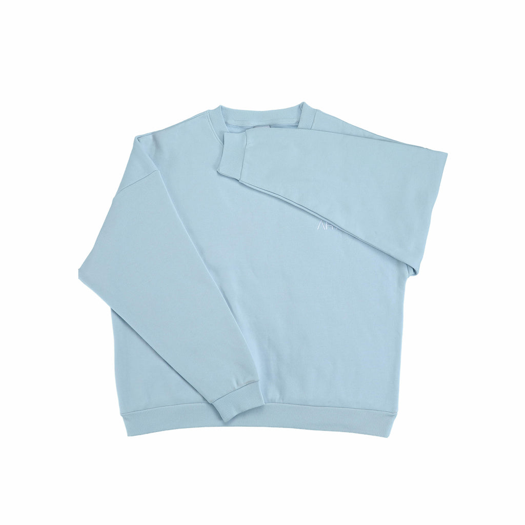 ARTI “Are We There Yet?” Crewneck — Baby Blue