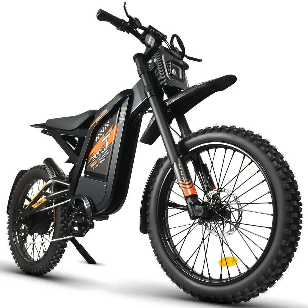 T2000 Electric Dirt Bike-Style E-Bike (3000W)
