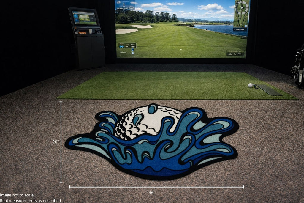 Water Ball | Golf Shop Mat | Cut-Out | Golf Accessory