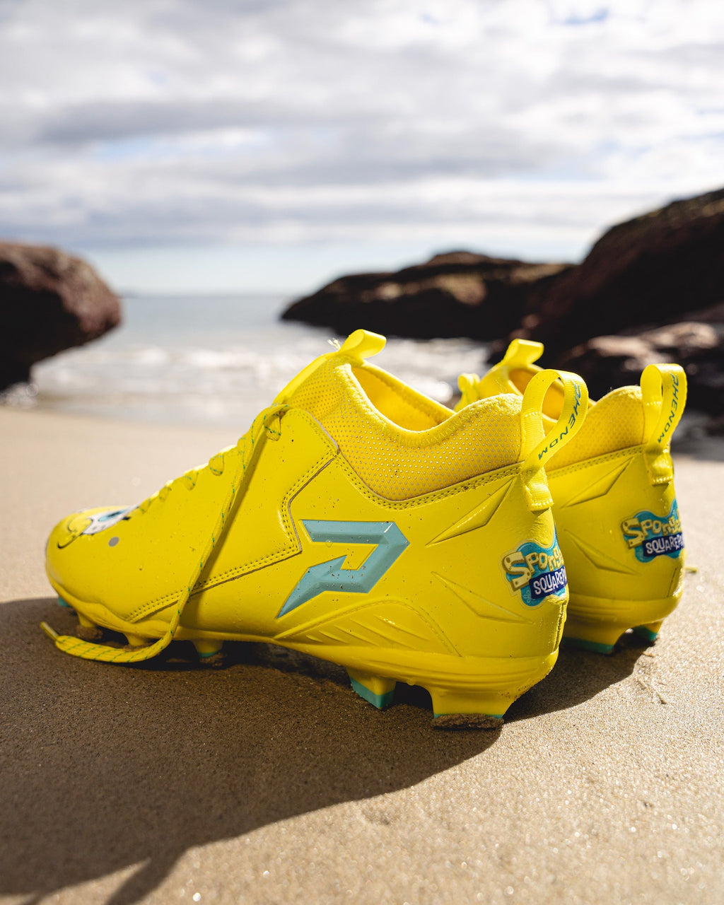 SpongeBob Cleats — Quantum Speed 2.0 by Phenom Elite
