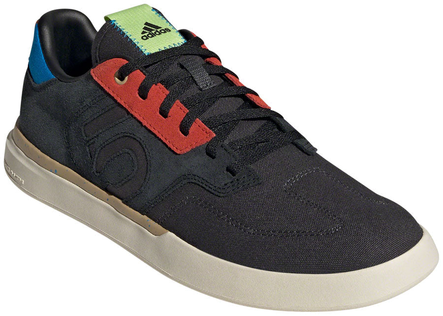 Five Ten Sleuth Flat Shoes - Men's Core Black/Carbon/Wonder White 11.5
