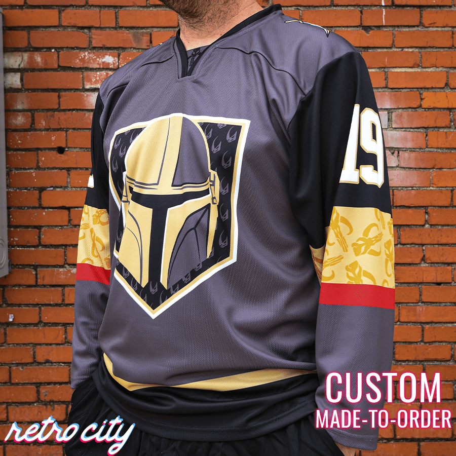 Mando Bounty Hunter Hockey Jersey Sweater