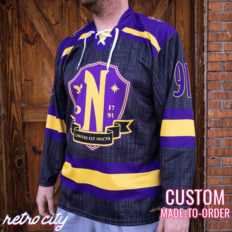 Nevermore Academy Lace-Up Hockey Jersey Sweater