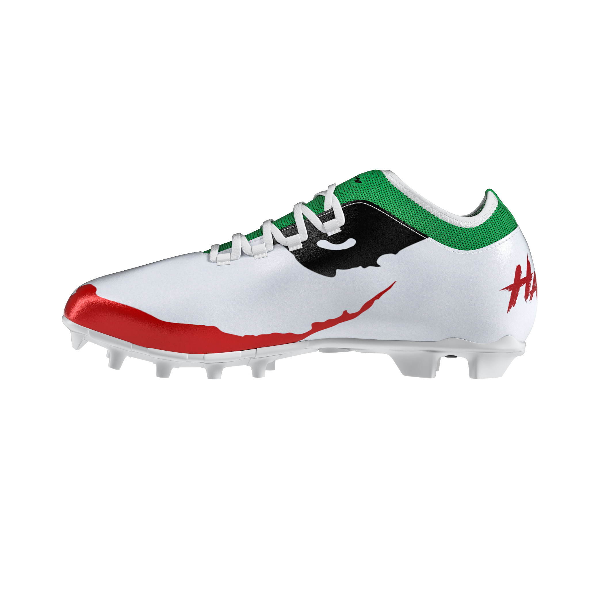 The Officially Licensed Joker Football Cleats - Velocity 2.0 by Phenom Elite