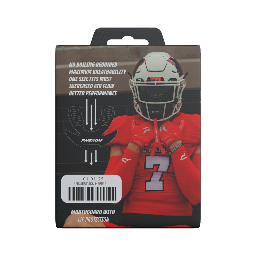 Phenom Elite Hexa-Flow™ 4.0 Football Mouthguard – Team Color Edition (Adult & Youth)