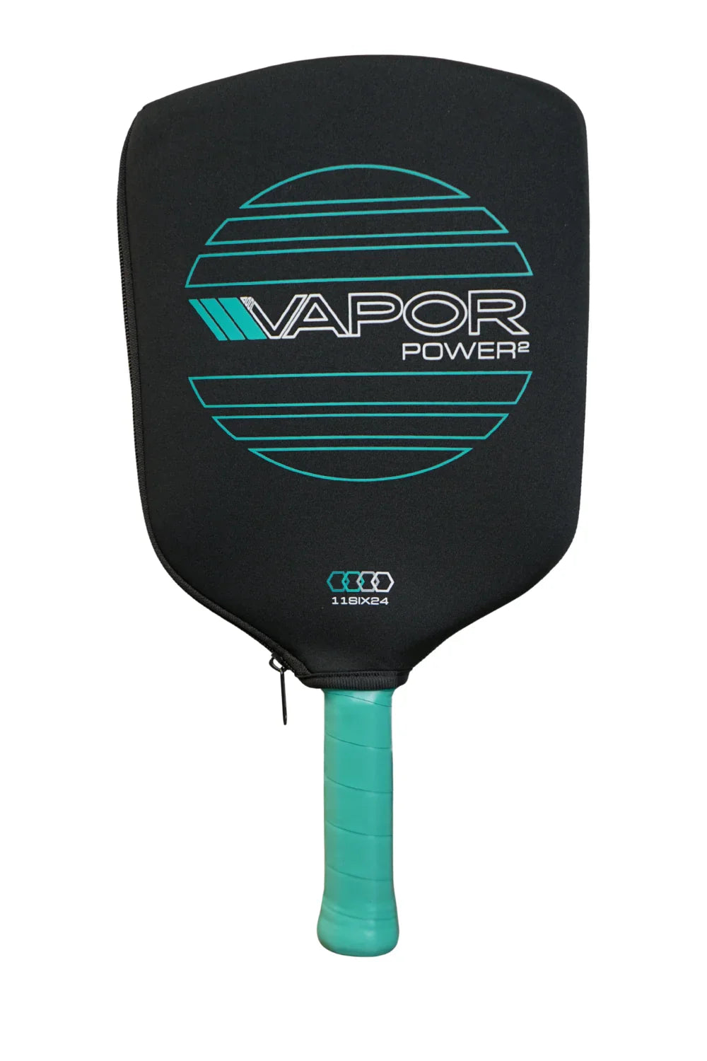 11SIX24 Vapor Power 2 16mm Teal Pickleball Paddle