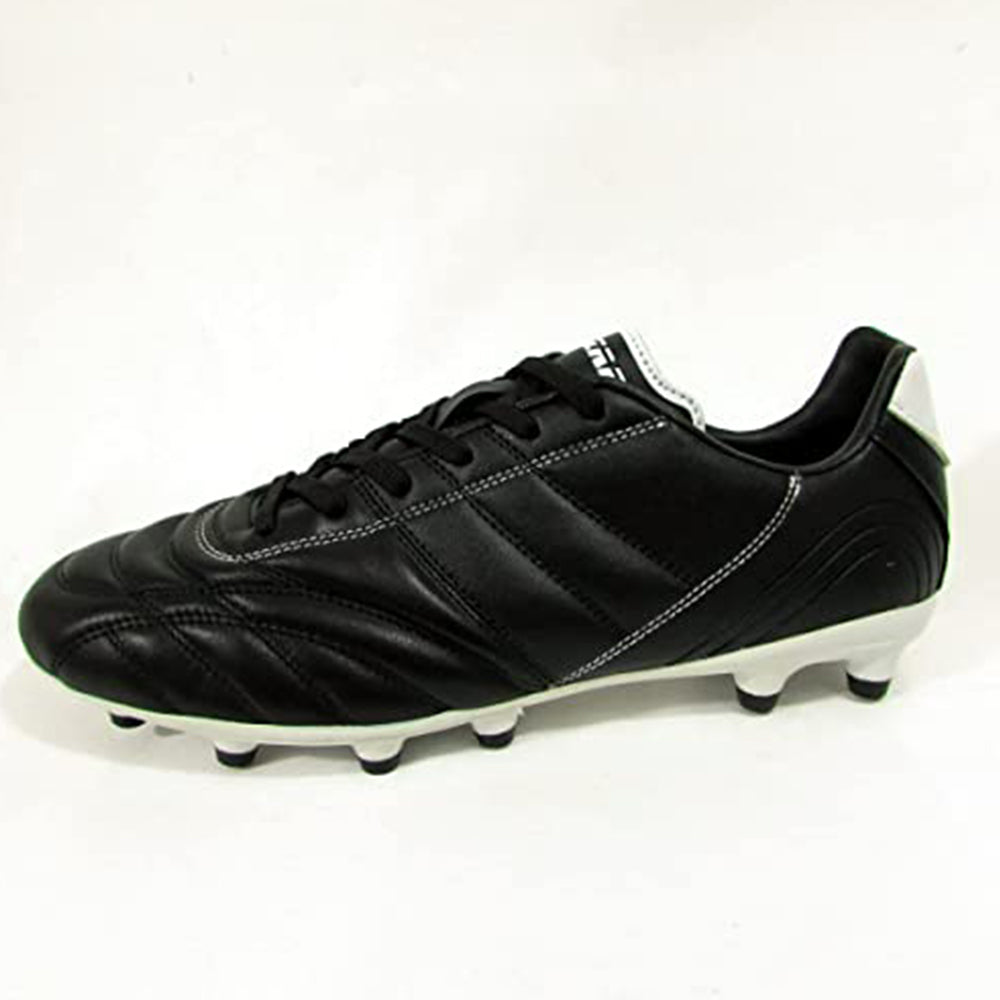 Vizari Classico Firm Ground Soccer Shoes - Black/White