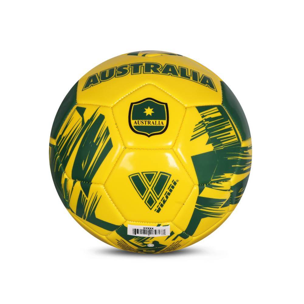 Mini National Team Soccer Balls-Australia Yellow