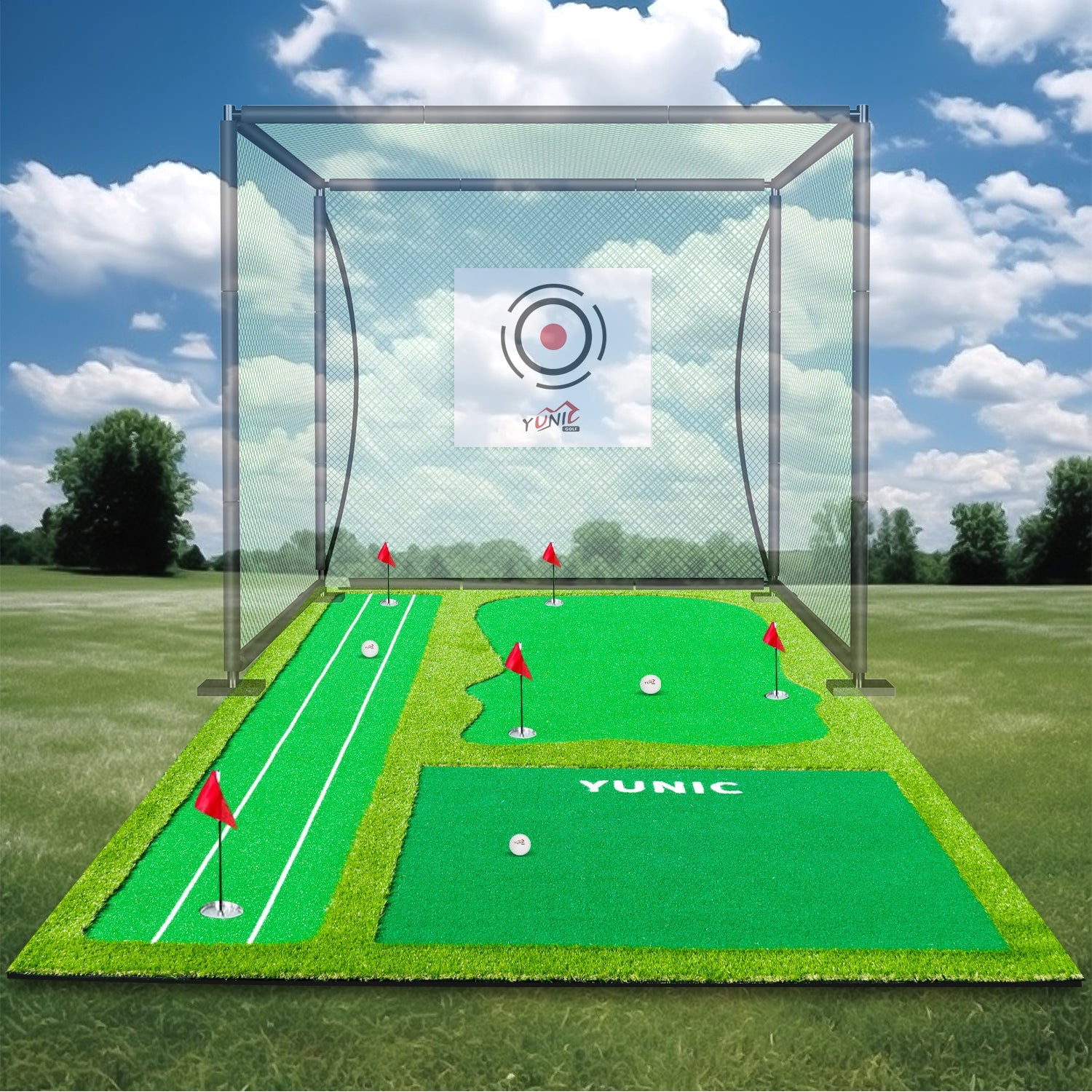 Golf Putting Green (16ft, Style A)
