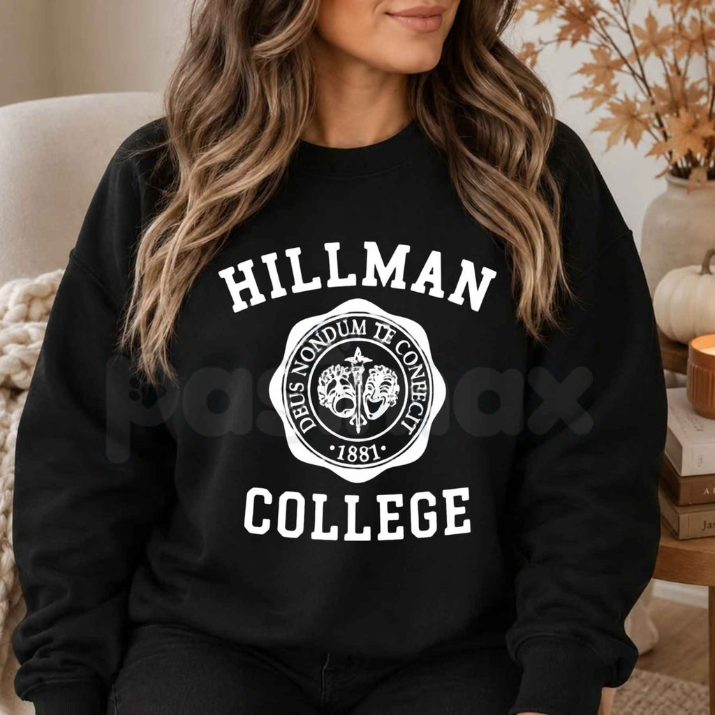 Hillman College Sweatshirt | Vintage 90s TV Collegiate Crewneck