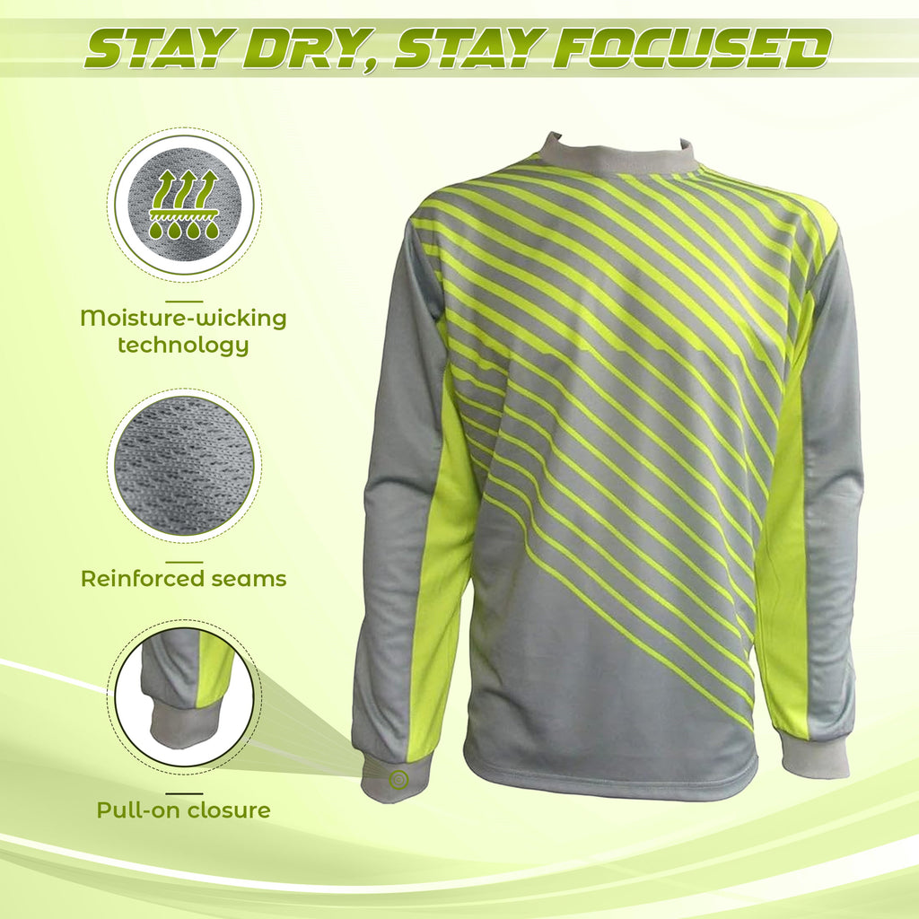 Arroyo Goalkeeper Jersey - Grey/Yellow