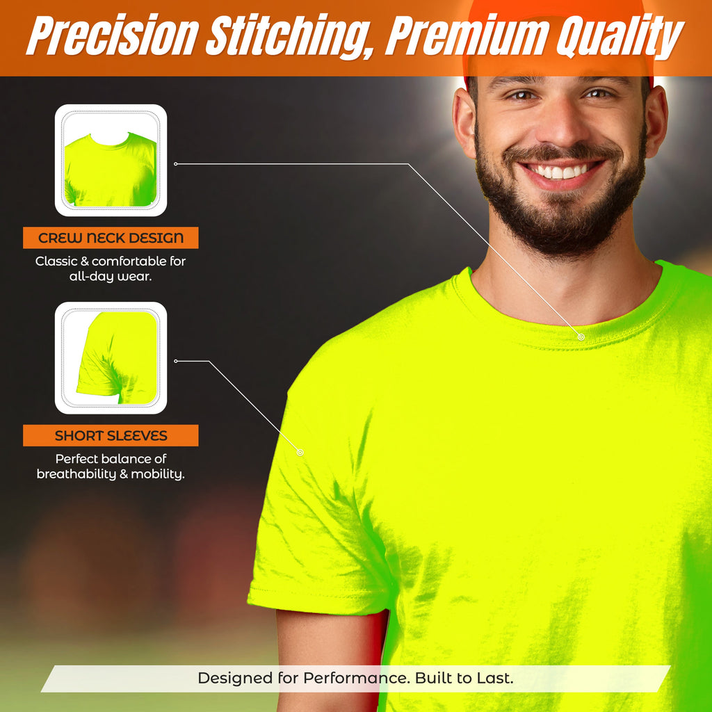 Performance T-Shirt-Neon Green
