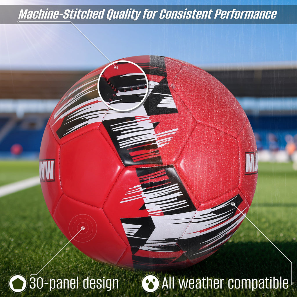 Club Team Soccer Balls - Manchester Red
