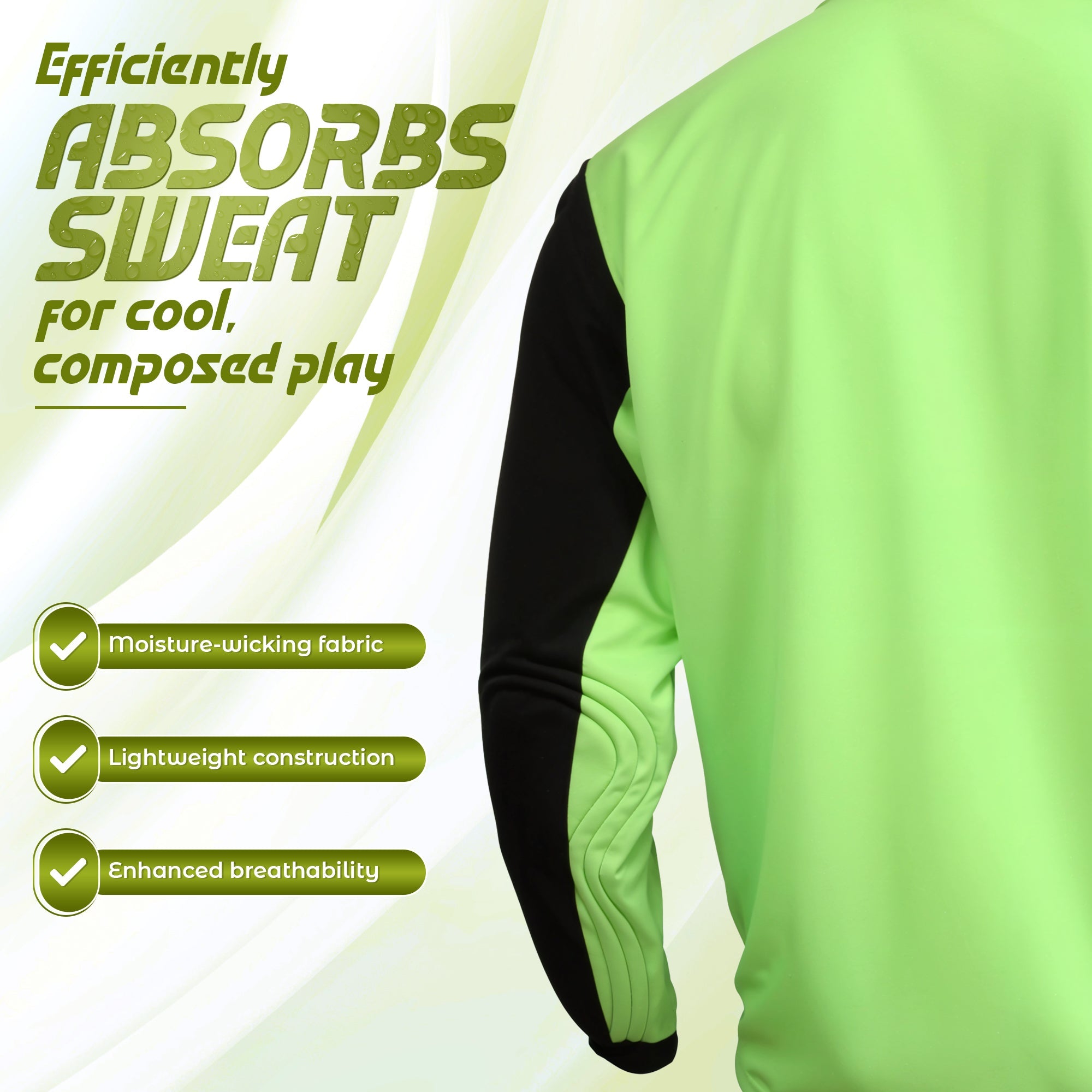 Vallejo Goalkeeper Jersey - Green/Black