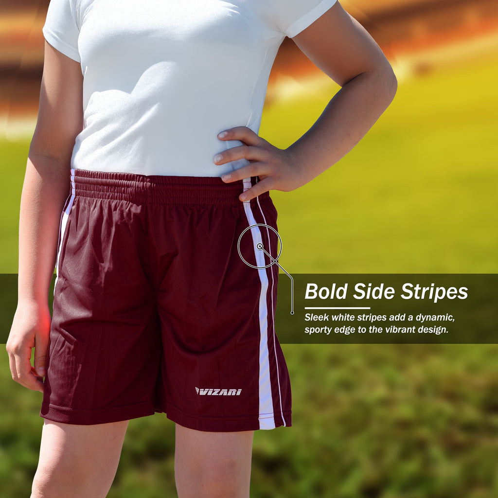 Campo Soccer Shorts - Maroon