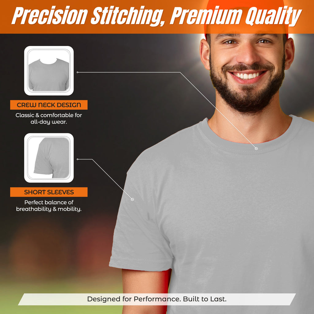 Performance T-Shirt-Silver