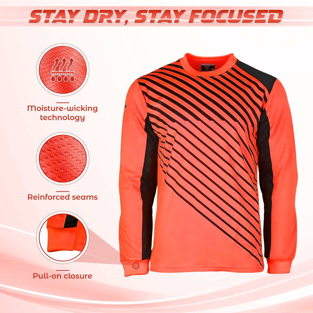 Arroyo Goalkeeping Jersey-Orange/Navy