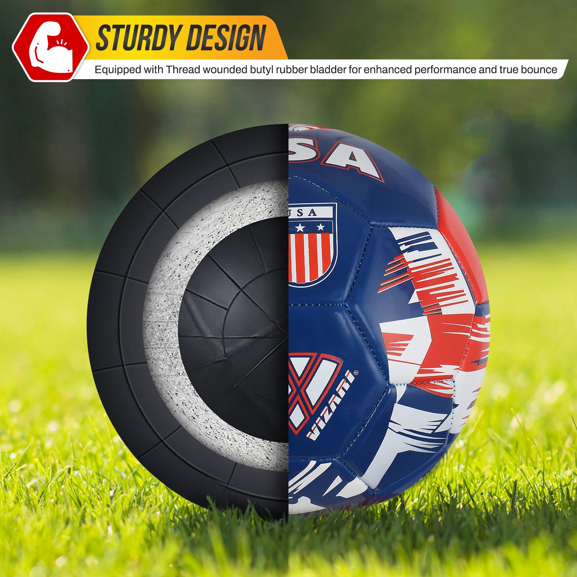 National Team Soccer Balls-U.S.A Navy