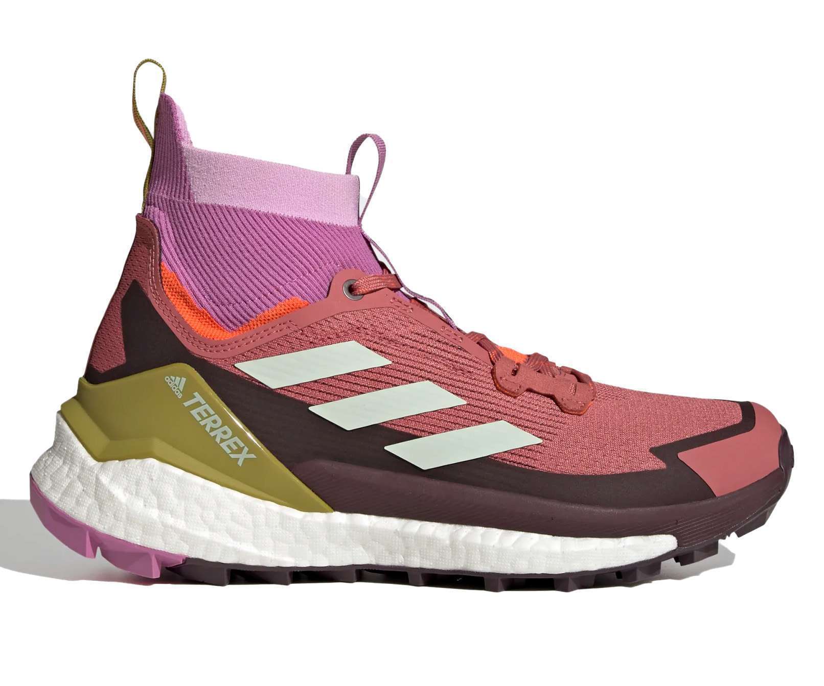 adidas Women's Terrex  Free Hiker 2 - Wonder Red / Linen Green / Pulse Lilac