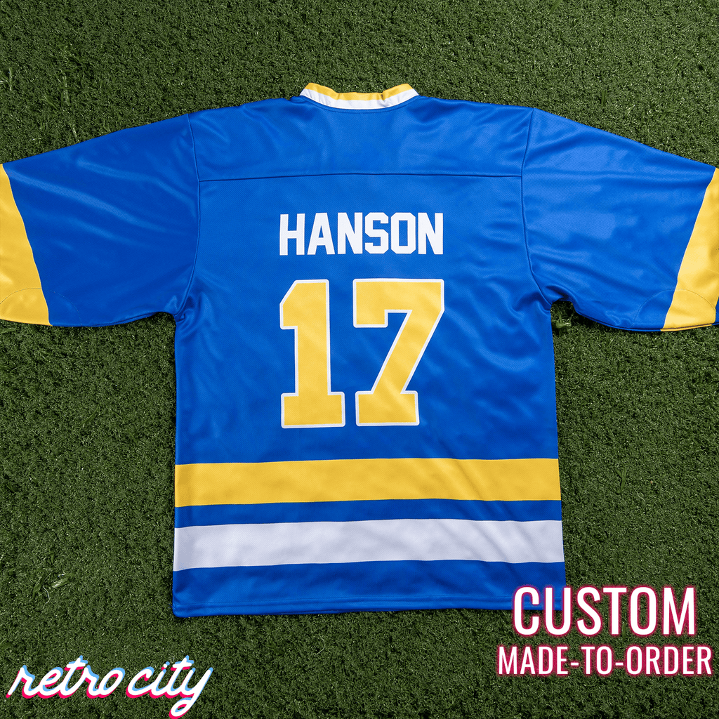 Charlestown Chiefs Slap Shot Custom Hockey Jersey
