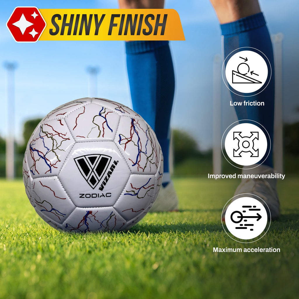 Zodiac Soccer Ball-White