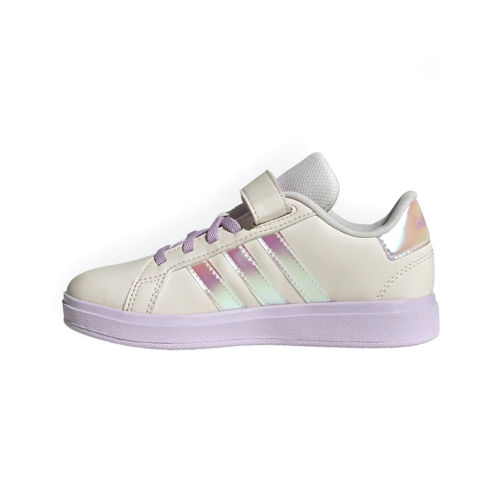 adidas Kids' Grand Court 2.0 Elastic Lace Sneakers