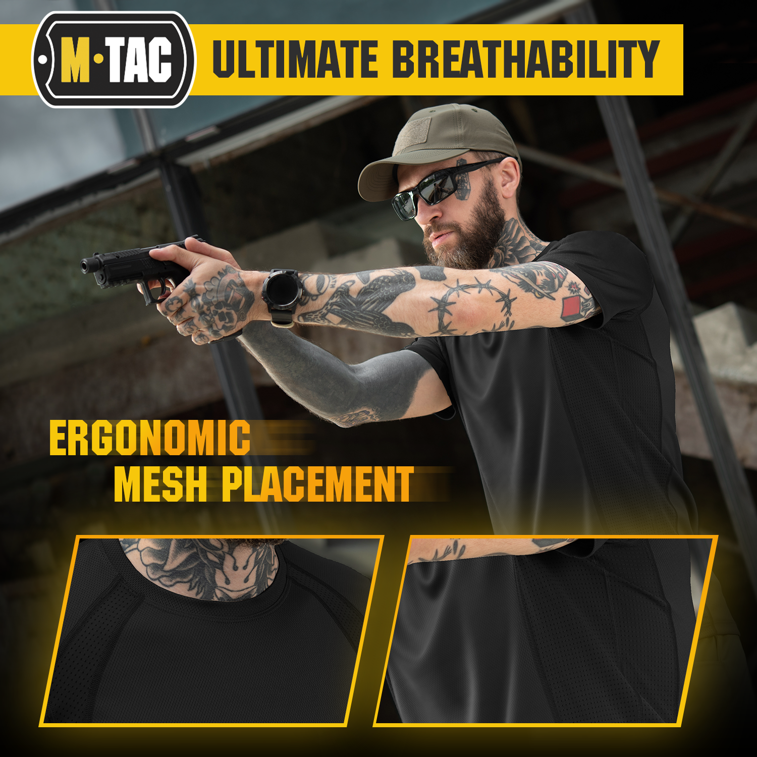 M-Tac T-Shirt Athletic Tactical Gen II (Set of 3)