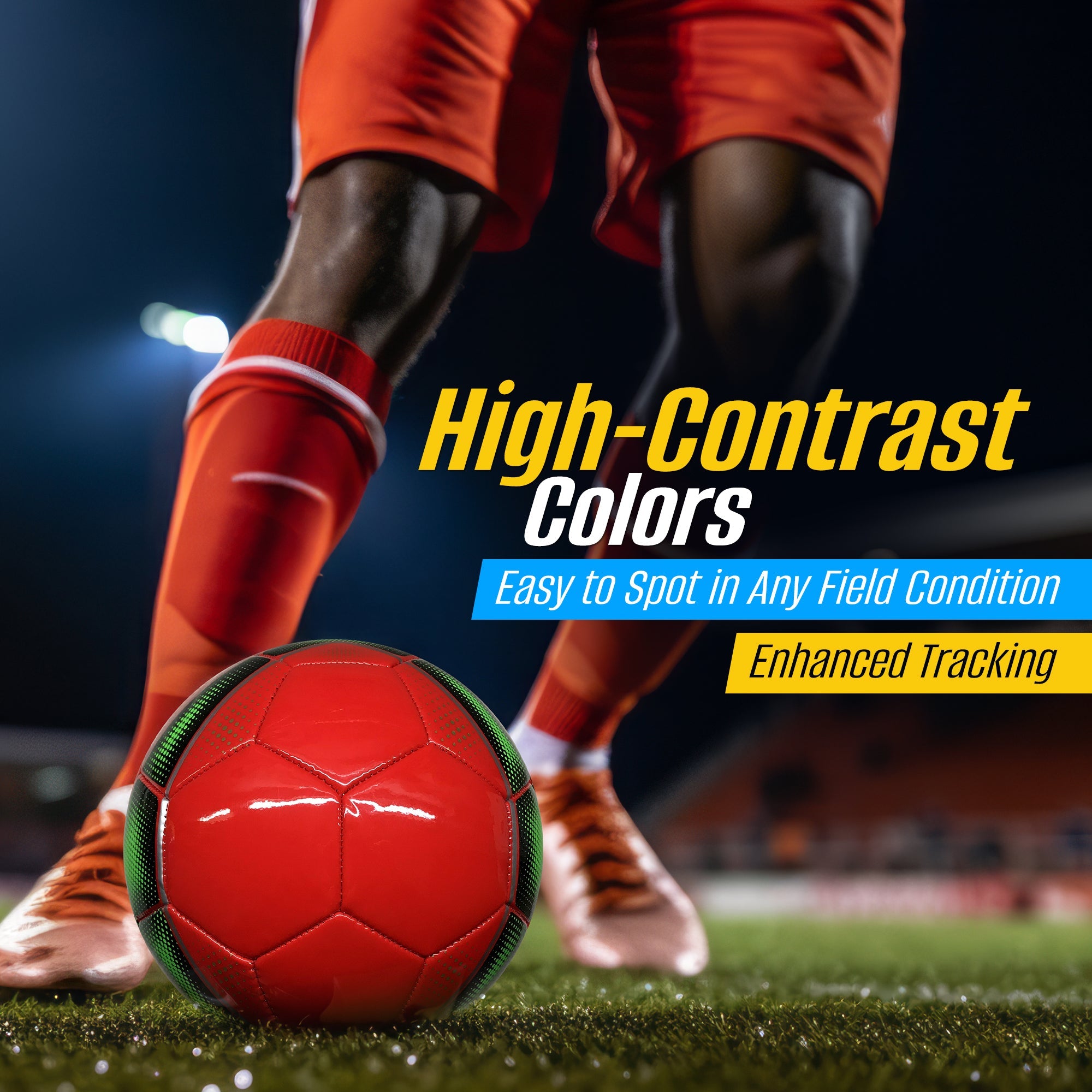 Sports Cordoba Usa Soccer Balls-Red