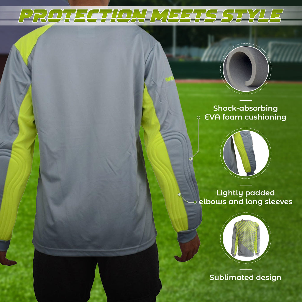 Arroyo Goalkeeper Jersey - Grey/Yellow