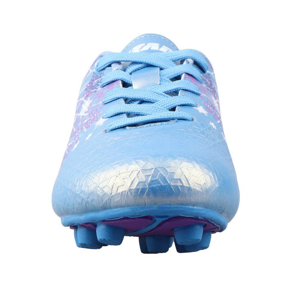 Vizari Sports Frost 3 Youth Firm Ground Soccer Cleats for Natural Grass and Outdoor Play- Blue