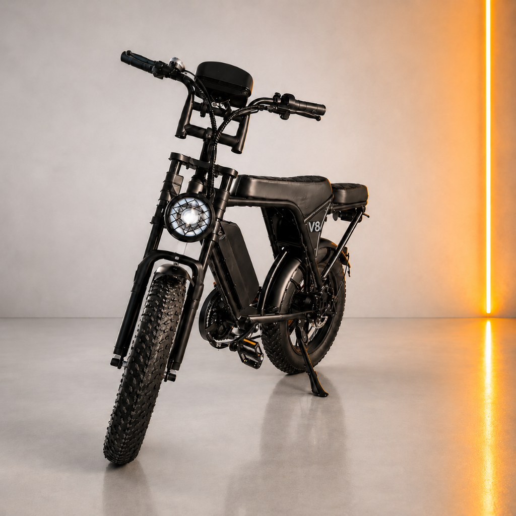 V8 Fat Tire Electric Bike