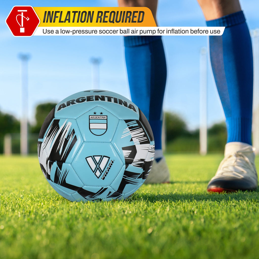National Team Soccer Balls- Argentina Blue