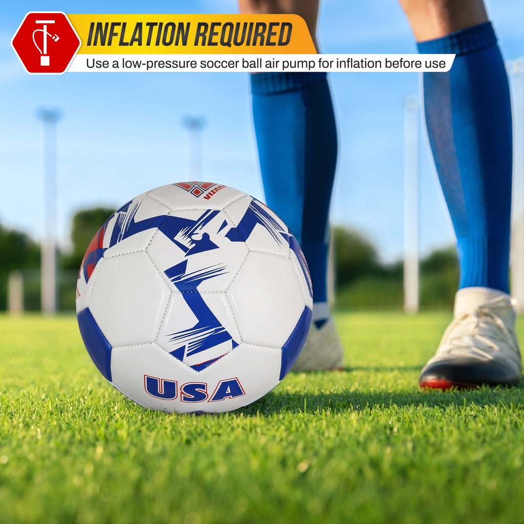 National Team Soccer Balls / Country Ball - USA White