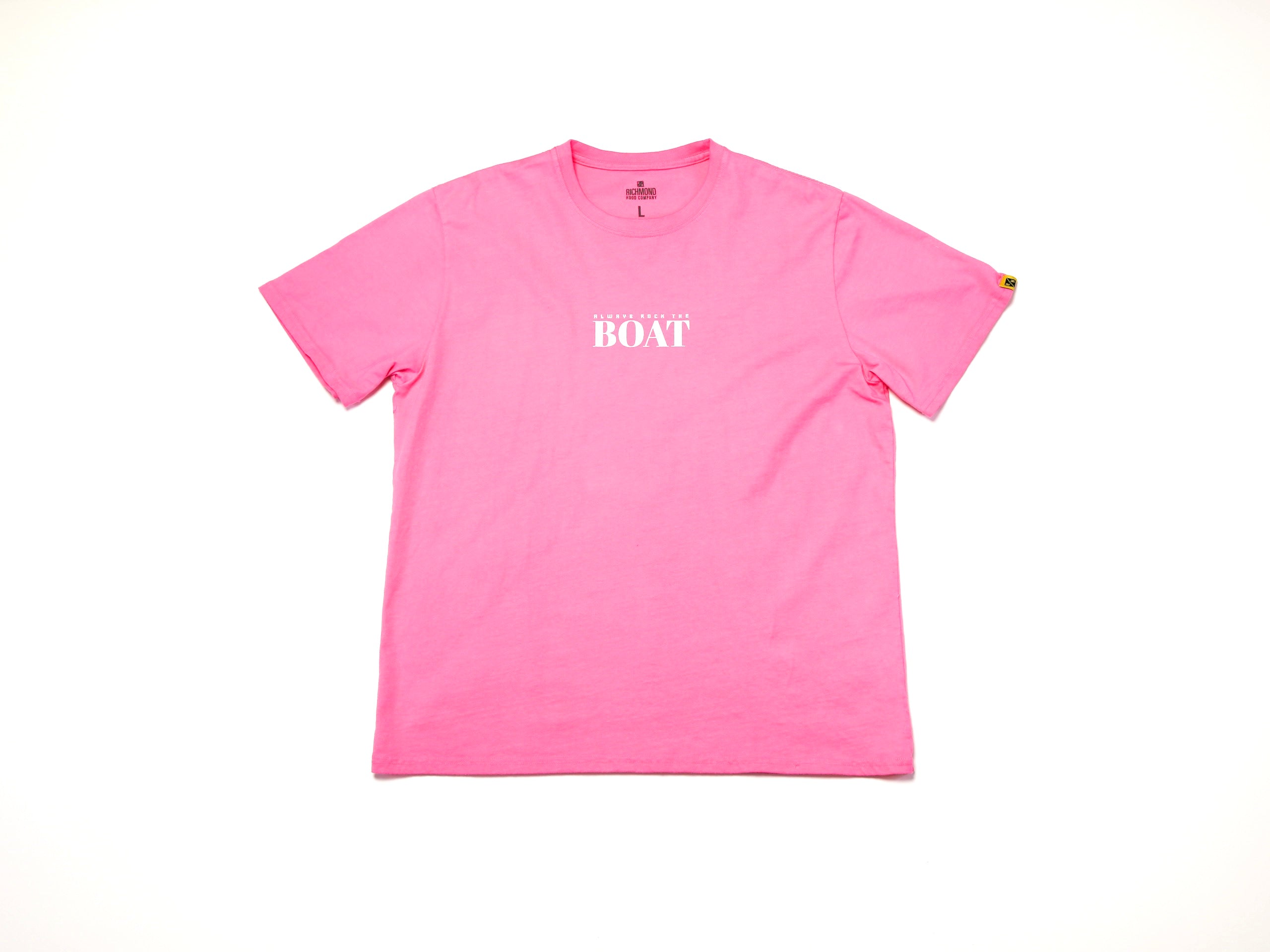 Always Rock The Boat T - Pink Cloud
