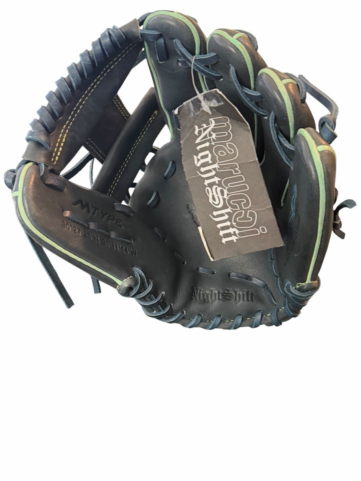 Marucci Nightshift Glove – Dark Navy / Neon Green – NEW w/ Tags