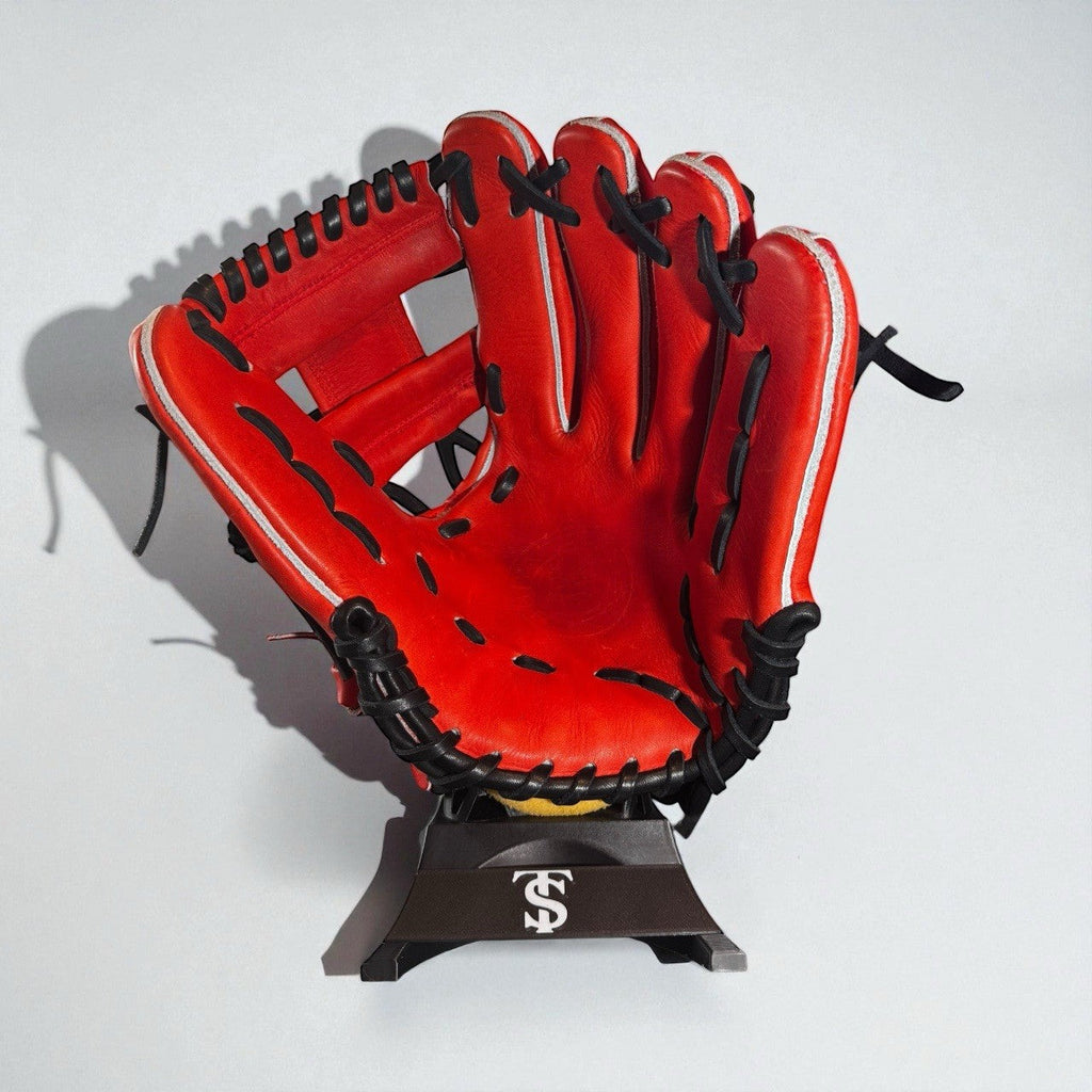 Yardley Sports 11.50” RHT Horween Baseball Glove - Orange INF Glove - Brand New