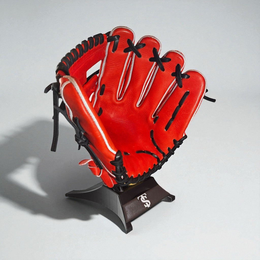 Yardley Sports 11.50” RHT Horween Baseball Glove - Orange INF Glove - Brand New