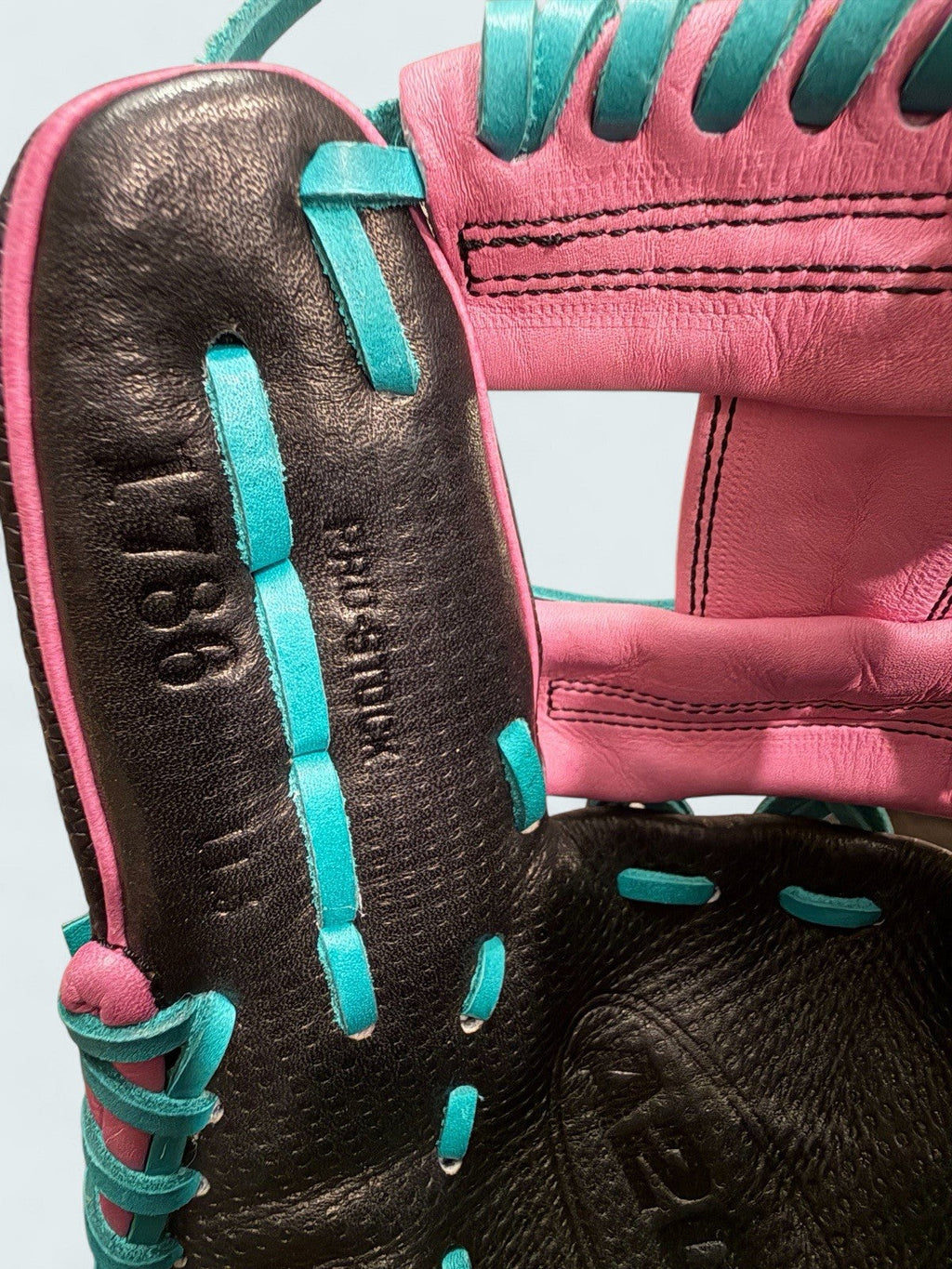 Wilson A2000 1786 Spin Control SuperSkin 11.5” Black Pink Teal RHT NWT