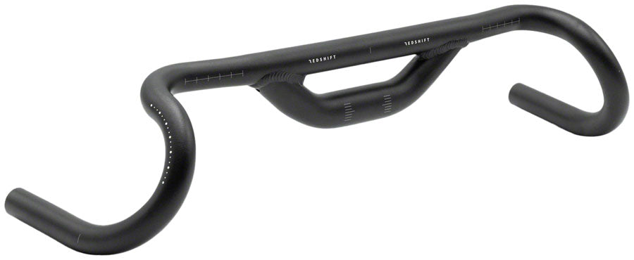 Redshift Sports Top Shelf Road Drop Handlebar - Aluminum 31.8mm 50cm 50mm Rise BLK