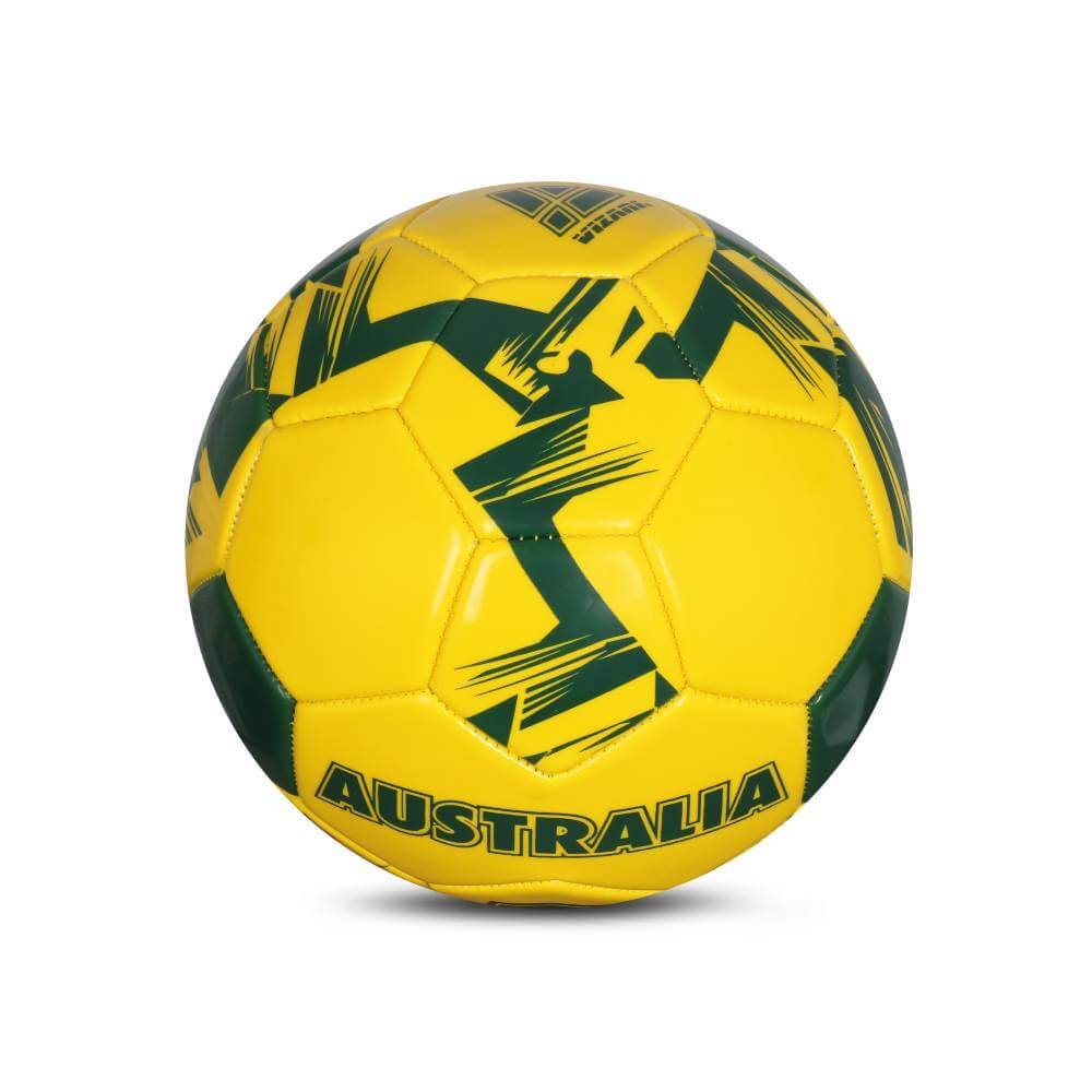 Mini National Team Soccer Balls-Australia Yellow