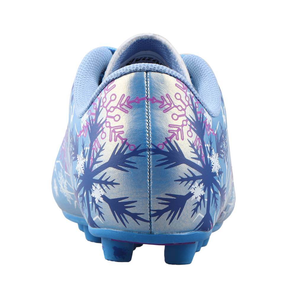 Vizari Sports Frost 3 Youth Firm Ground Soccer Cleats for Natural Grass and Outdoor Play- Blue
