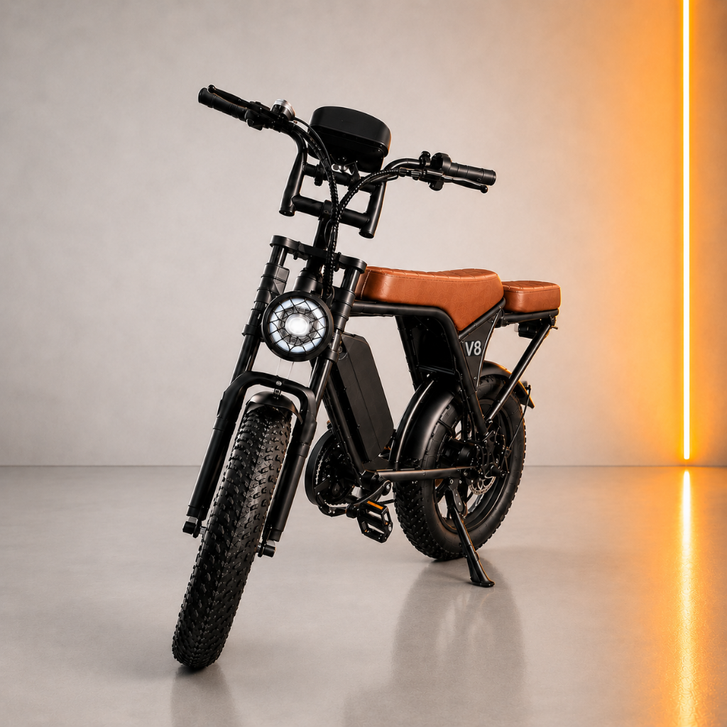 V8 Fat Tire Electric Bike